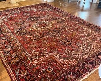 Large gorgeous antique HERIZ! Over 100 years old.