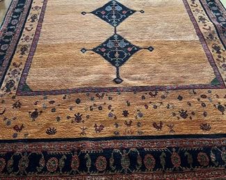 Large Gabe antique rug from Shiraz
