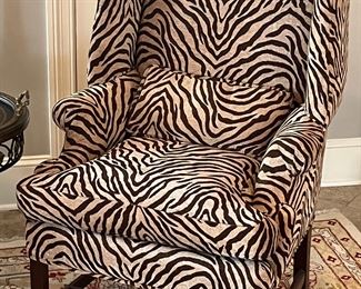 Tiger velvet by Schumacher