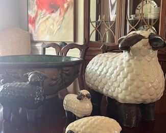 Global Views ceramic sheep