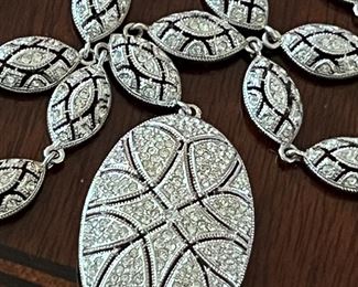 Amazing rhinestone necklace