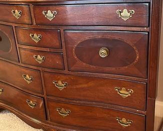 Double dresser and mirror by Lexington