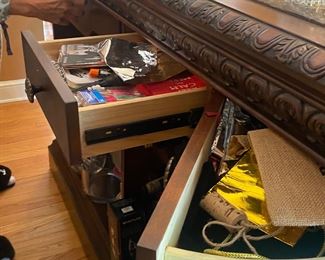 BEAUTIFUL CARVED BAR WITH 2 STOOLS-PRESALE IS AVAILABLE ON THIS ITEM.  TEXT 973-418-1286 FOR APPT. $1200