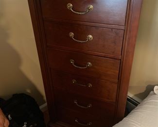 TALL ETHAN ALLEN JEWELRY CHEST