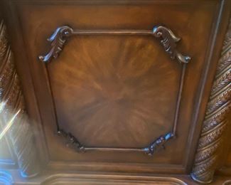 BEAUTIFUL CARVED BAR WITH 2 STOOLS-PRESALE IS AVAILABLE ON THIS ITEM.  TEXT 973-418-1286 FOR APPT. $1200