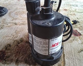 Submersible Pump 1/6 hp
