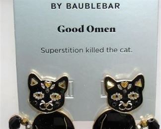 Lot 018   1 Bid(s)
Sugarfix cat earrings Baublebear