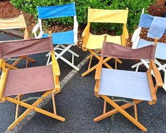 LOT OF DIRECTOR CHAIRS