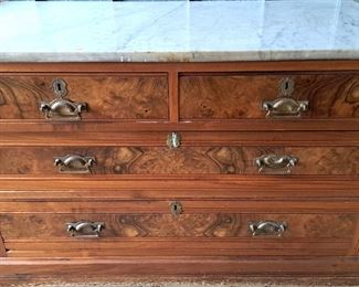 COVE & PIN DOVETAIL DRAWERS & ANTIQUE DRESSER