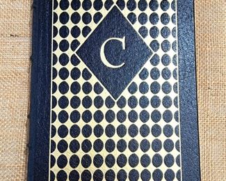 EATON PRESS BOOK LEATHER COVER