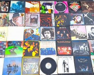 ASST RECORDS LP LOT HENDRIX BEATLES ZEPLIN MORE