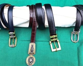 4 BRIGHTON LADIES BELTS 