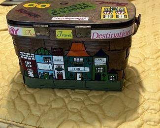 Vintage decoupaged purses