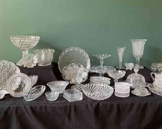 Diamond Pattern Cut Crystal