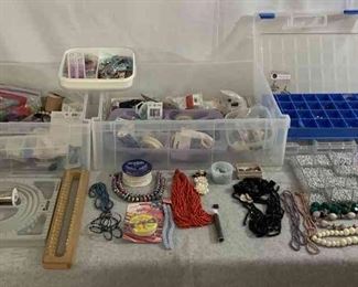 Jewelry And Bead Mystery Lot