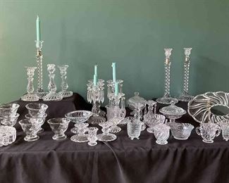 Swirl Pattern Cut Crystal