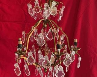 Vintage Crystal Chandelier