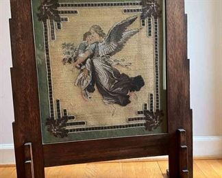 Vintage Fireplace Screen