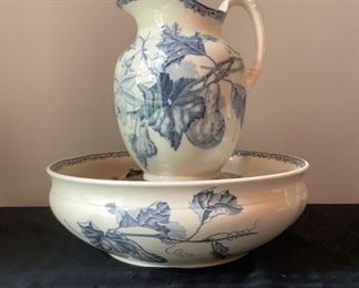 Wash Bowl And Pitcher