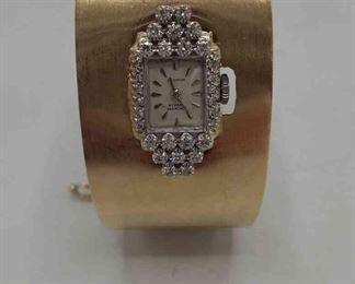 Croton Gold Diamond Watch