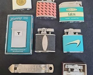 Vintage Zippo, Zenith, Girl Scouts Pocket Knife More