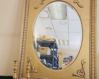Large Vintage Mirror More