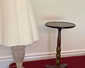 Lamp and Table