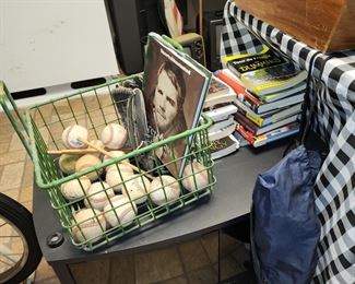 Baseballs - Books - TV Stand