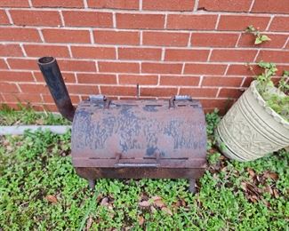 Tailgate BBQ Pit - Football will be here before you know it!