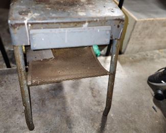 Antique Industrial Table