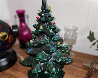 Vintage Ceremic Christmas Tree