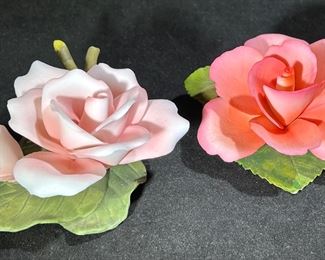 Gorgeous bisque vintage roses