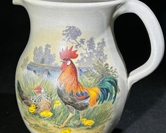 Shakers &Thangs pottery pitcher, Texas