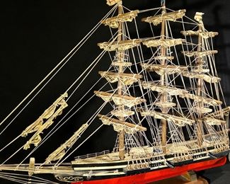 Sailing ship decor