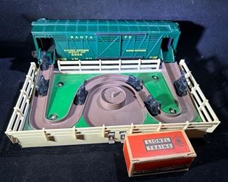 Horse car and plateform