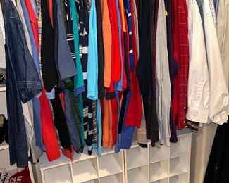 Men’s clothing, shoes & ties