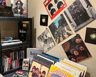 The Beatles corner- albums, books, CD’s & more collectibles