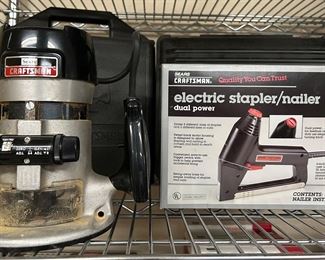 Craftsman sander & electric nailer
