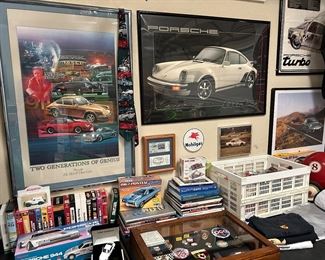 Porsche framed art, movies, books, T-shirts and more