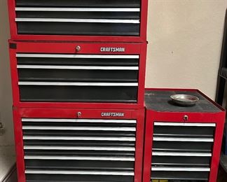Craftsman 4-piece rolling tool cart, excellent condition