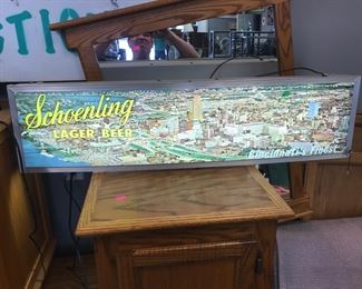 Vintage Beer Ad Light