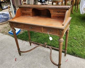Inlaid Gold Desk