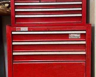 craftsman tool storage cabinet, vintage