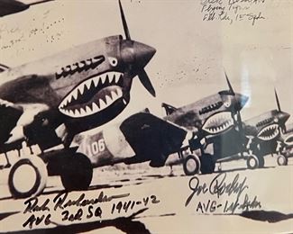 Signed historic artwork