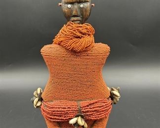 Hand Crafted Folk Art African Tribal Man Figurine