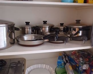 Cooper bottom cookware