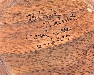 Black Walnut Carol Jane bowl