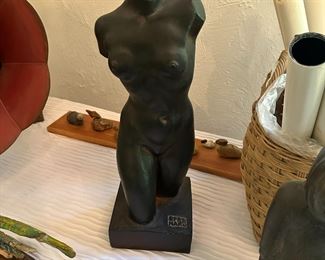 Nude torso sculpture 