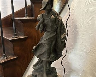 Spelter sculpture
