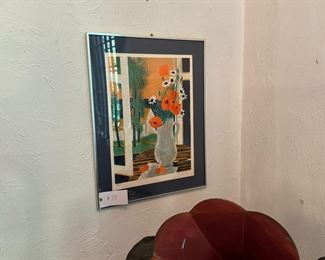 Signed and numbered print